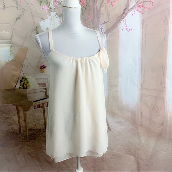 Flora Nikrooz Other - Flora Nikrooz Tie Bow Pajama Chemise Sleepwear